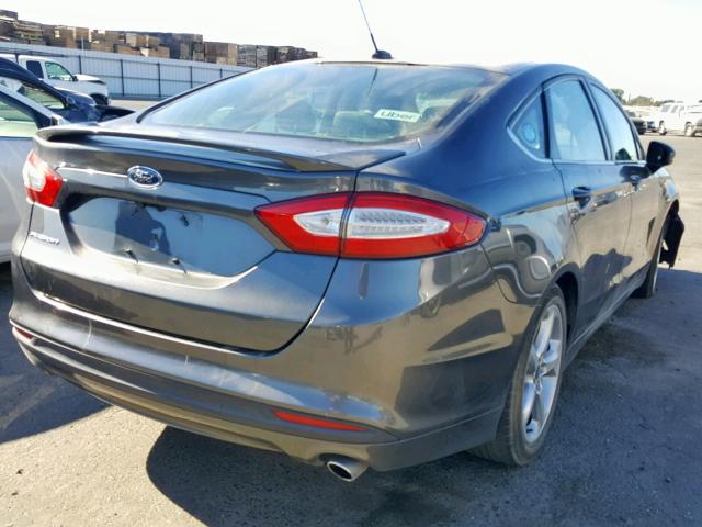 3FA6P0G78GR315590 - 2016 FORD FUSION S CHARCOAL photo 4