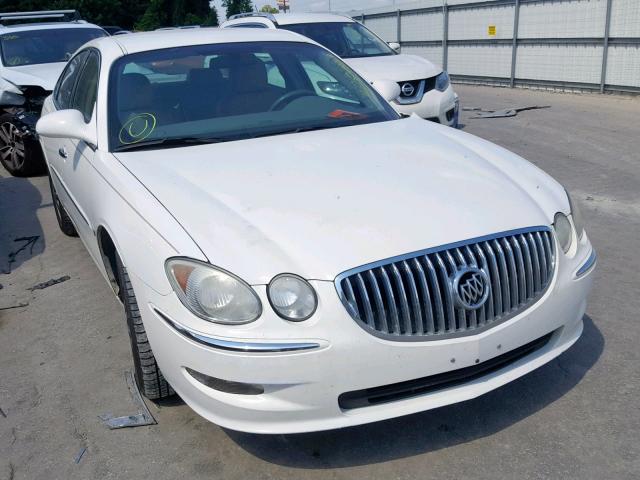 2G4WD582781148126 - 2008 BUICK LACROSSE C WHITE photo 1