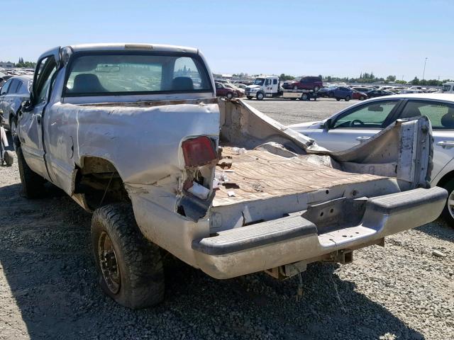 3B7KF26C52M234350 - 2002 DODGE RAM 2500 SILVER photo 3