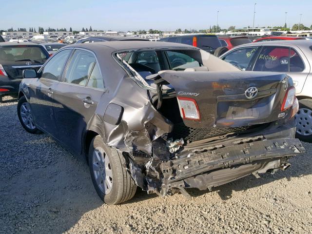 JTNBB46K593049141 - 2009 TOYOTA CAMRY HYBR CHARCOAL photo 3