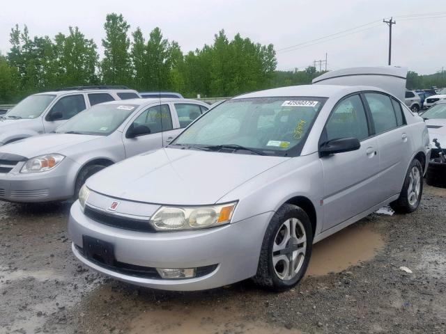 1G8AL52F13Z127635 - 2003 SATURN ION LEVEL SILVER photo 2