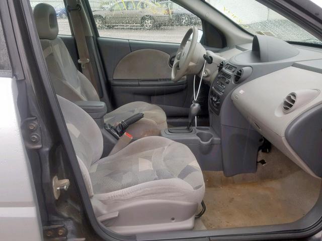 1G8AL52F13Z127635 - 2003 SATURN ION LEVEL SILVER photo 5