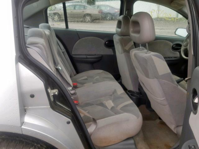 1G8AL52F13Z127635 - 2003 SATURN ION LEVEL SILVER photo 6