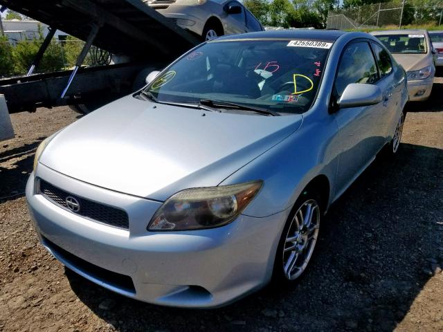 JTKDE177160098579 - 2006 TOYOTA SCION TC BLUE photo 2