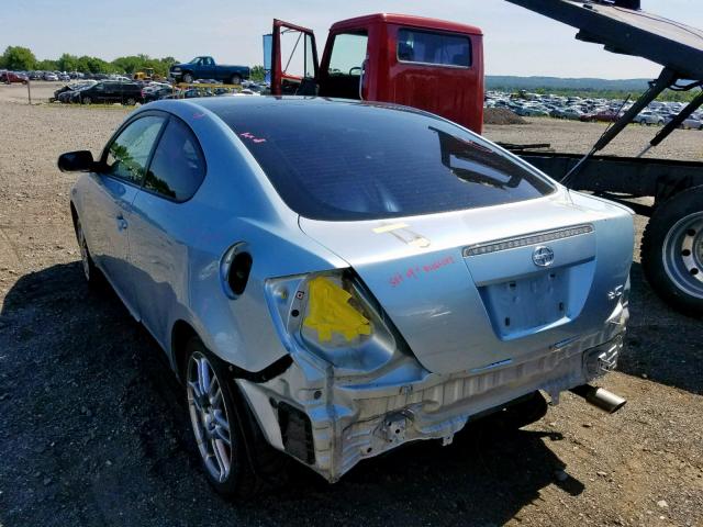 JTKDE177160098579 - 2006 TOYOTA SCION TC BLUE photo 3