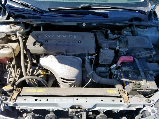 JTKDE177160098579 - 2006 TOYOTA SCION TC BLUE photo 7