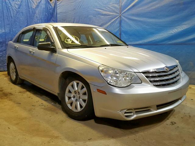 1C3LC46J48N197723 - 2008 CHRYSLER SEBRING LX SILVER photo 1