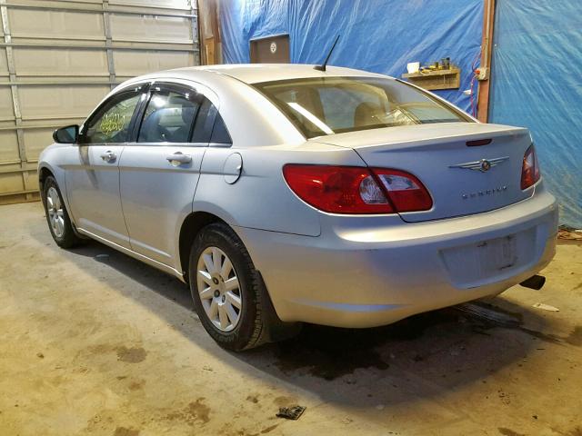 1C3LC46J48N197723 - 2008 CHRYSLER SEBRING LX SILVER photo 3