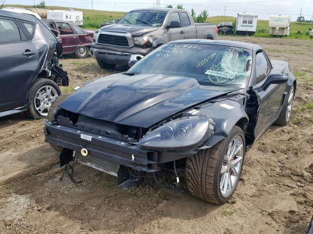 1G1YL2DEXB5104067 - 2011 CHEVROLET CORVETTE Z BLACK photo 2