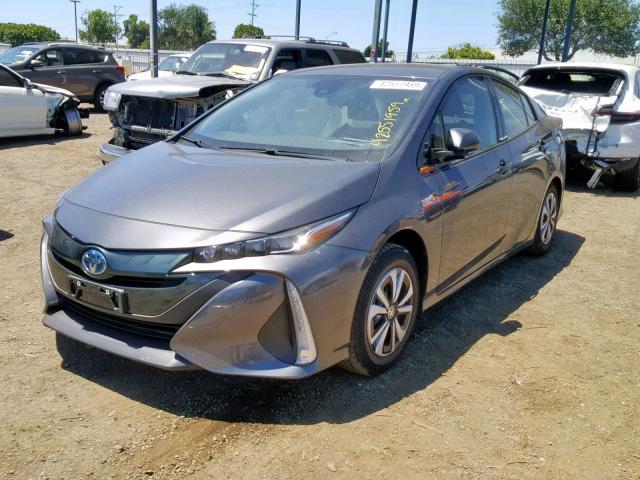 JTDKARFP8J3091050 - 2018 TOYOTA PRIUS PRIM 石墨色 照片 2