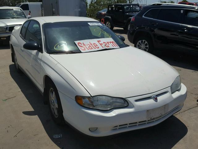 2G1WW12E639303326 - 2003 CHEVROLET MONTE CARL 白色 照片 1