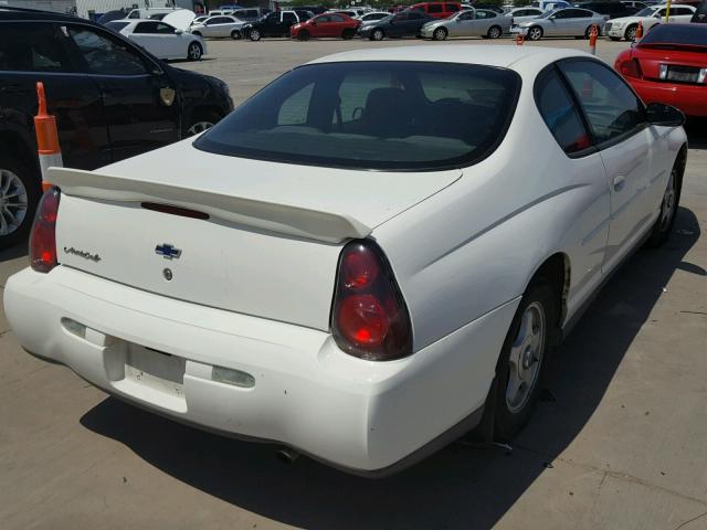 2G1WW12E639303326 - 2003 CHEVROLET MONTE CARL 白色 照片 4