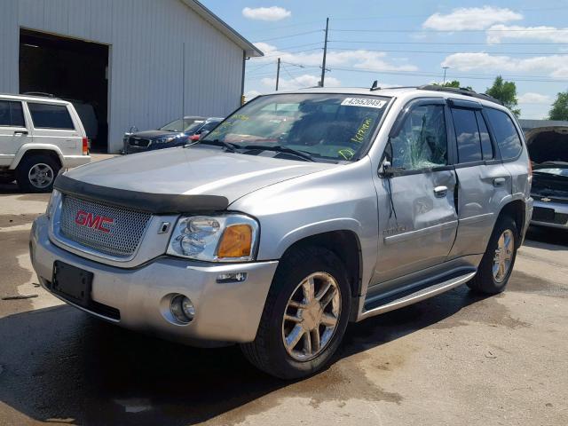 1GKET63M082140276 - 2008 GMC ENVOY DENA SILVER photo 2