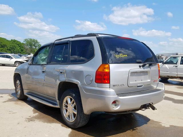 1GKET63M082140276 - 2008 GMC ENVOY DENA SILVER photo 3