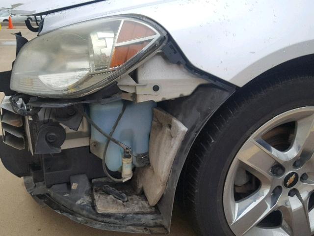 1G1ZC5EB6A4145715 - 2010 CHEVROLET MALIBU 1LT 银色 照片 10