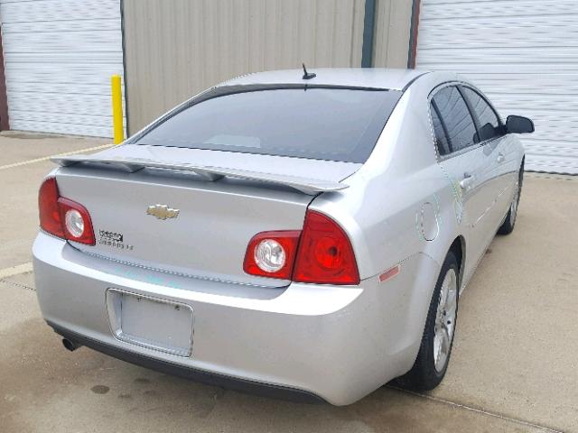 1G1ZC5EB6A4145715 - 2010 CHEVROLET MALIBU 1LT 银色 照片 4