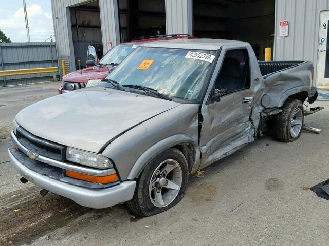 1GCCS145018252823 - 2001 CHEVROLET S TRUCK S1 GOLD photo 2