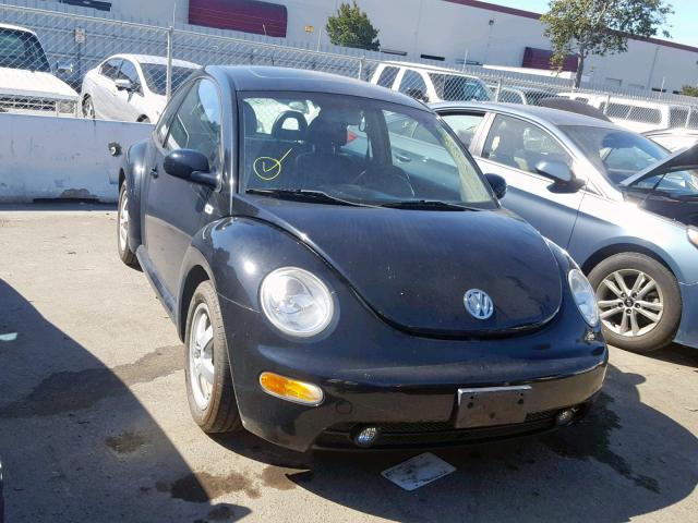 3VWCK21C01M421269 - 2001 VOLKSWAGEN NEW BEETLE შავი ფოტო 1