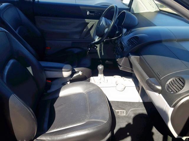 3VWCK21C01M421269 - 2001 VOLKSWAGEN NEW BEETLE შავი ფოტო 5