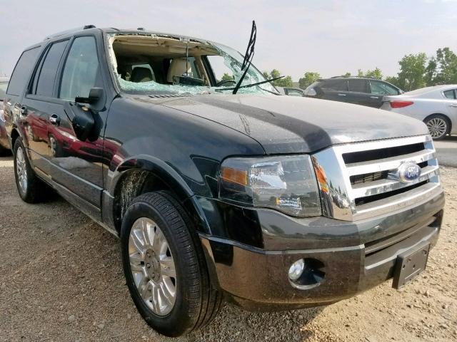 1FMJU1K53EEF59751 - 2014 FORD EXPEDITION BLACK photo 1