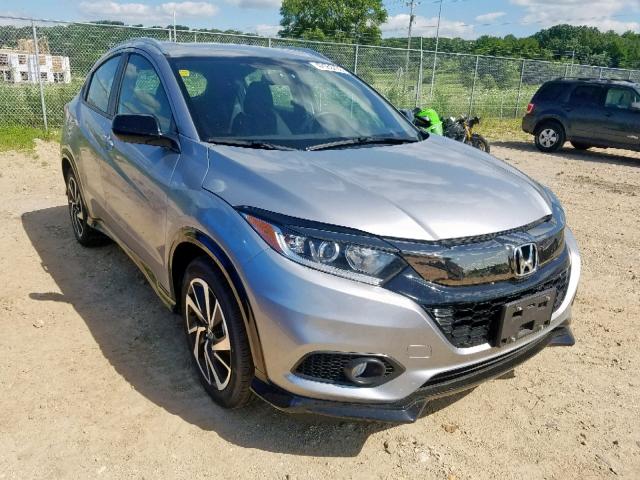 3CZRU5H12KG702089 - 2019 HONDA HR-V SPORT GRAY photo 1