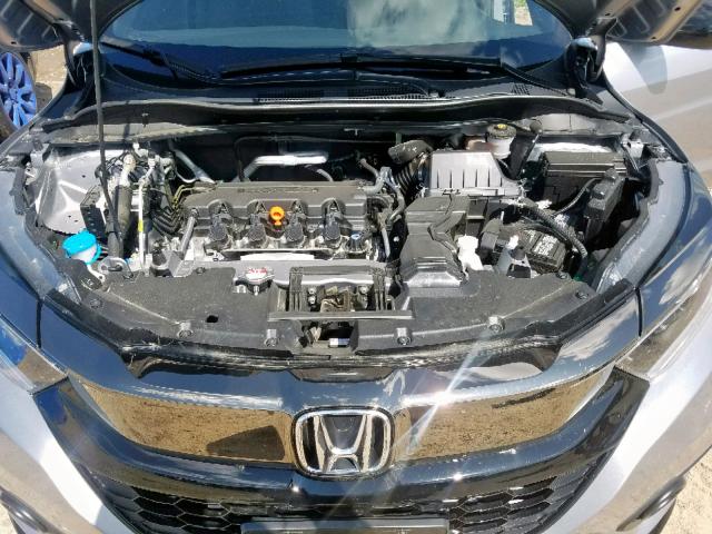 3CZRU5H12KG702089 - 2019 HONDA HR-V SPORT GRAY photo 7