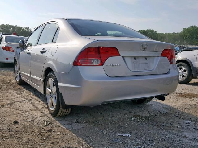 1HGFA16828L027464 - 2008 HONDA CIVIC EXL Gümüş foto 3