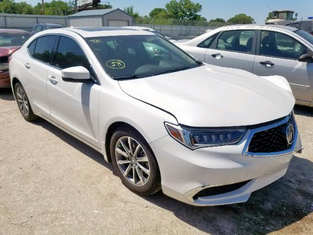 19UUB1F52KA006384 - 2019 ACURA TLX WHITE photo 1