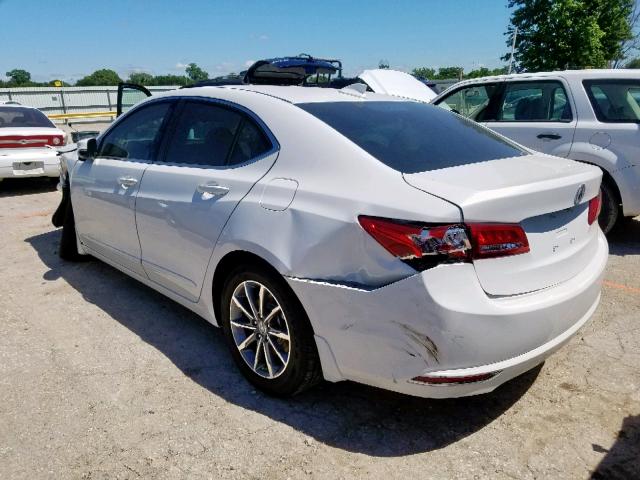 19UUB1F52KA006384 - 2019 ACURA TLX WHITE photo 3