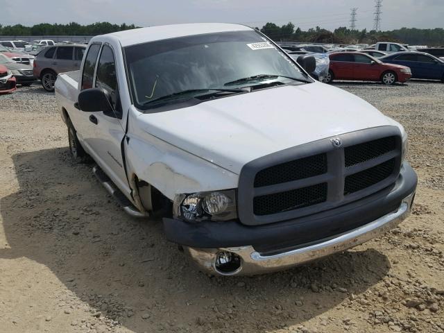 3D7KR28D05G770046 - 2005 DODGE RAM 2500 S WHITE photo 1