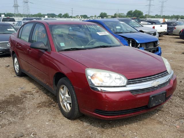 1G1ZT54865F136206 - 2005 CHEVROLET MALIBU LS 栗色 照片 1