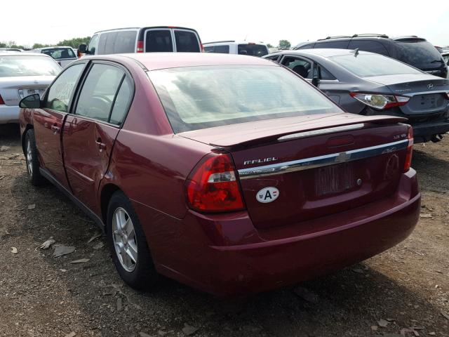 1G1ZT54865F136206 - 2005 CHEVROLET MALIBU LS 栗色 照片 3