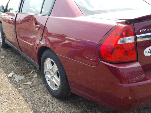 1G1ZT54865F136206 - 2005 CHEVROLET MALIBU LS 栗色 照片 9