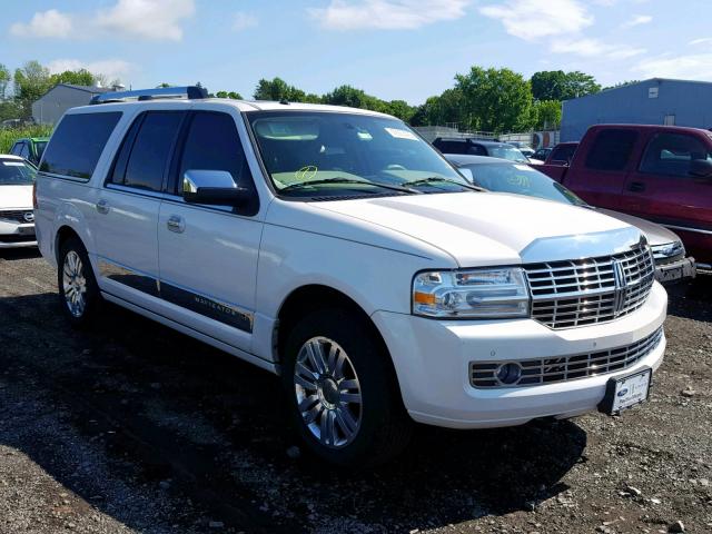 5LMJJ3J56DEL05873 - 2013 LINCOLN NAVIGATOR WHITE photo 1