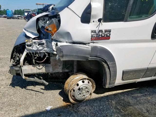 3C6TRVDG5GE110770 - 2016 RAM PROMASTER 白色 照片 9