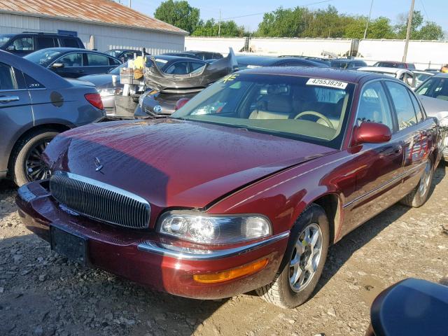 1G4CW52K1Y4171539 - 2000 BUICK PARK AVENU MAROON photo 2