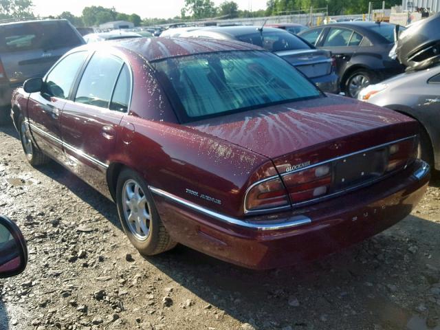 1G4CW52K1Y4171539 - 2000 BUICK PARK AVENU MAROON photo 3