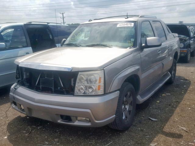 3GYEK63N13G285652 - 2003 CADILLAC ESCALADE E BEIGE photo 2