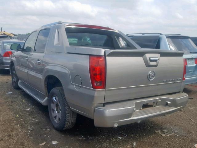 3GYEK63N13G285652 - 2003 CADILLAC ESCALADE E BEIGE photo 3