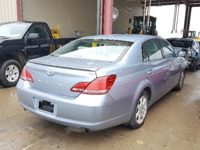 4T1BK36B48U258132 - 2008 TOYOTA AVALON XL BLUE photo 4