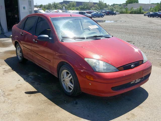 1FAHP34344W137746 - 2004 FORD FOCUS SE C RED photo 1