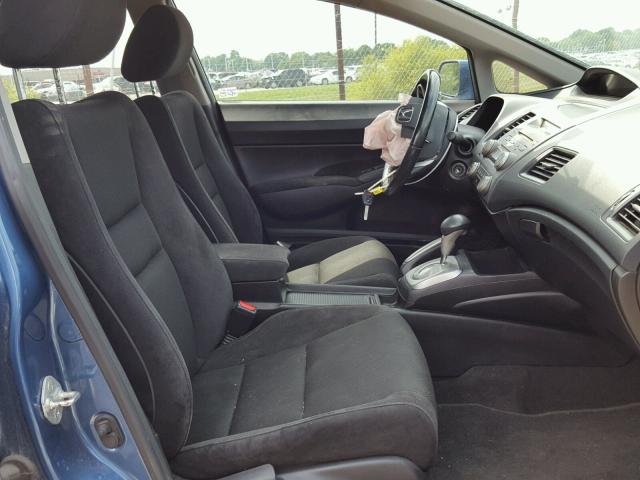 19XFA1F61BE037741 - 2011 HONDA CIVIC LX-S Mavi foto 5