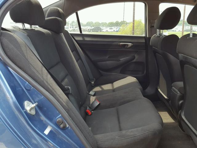 19XFA1F61BE037741 - 2011 HONDA CIVIC LX-S Mavi foto 6