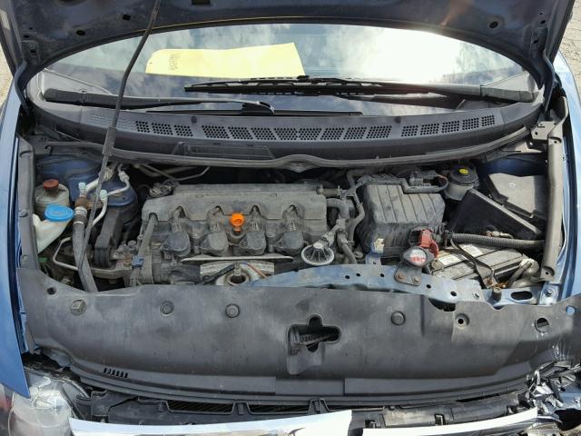 19XFA1F61BE037741 - 2011 HONDA CIVIC LX-S Mavi foto 7