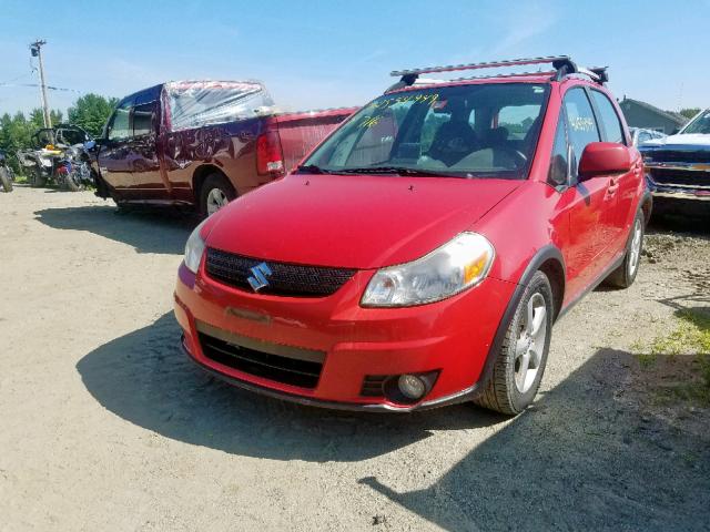 JS2YB417396200709 - 2009 SUZUKI SX4 TOURIN RED photo 2