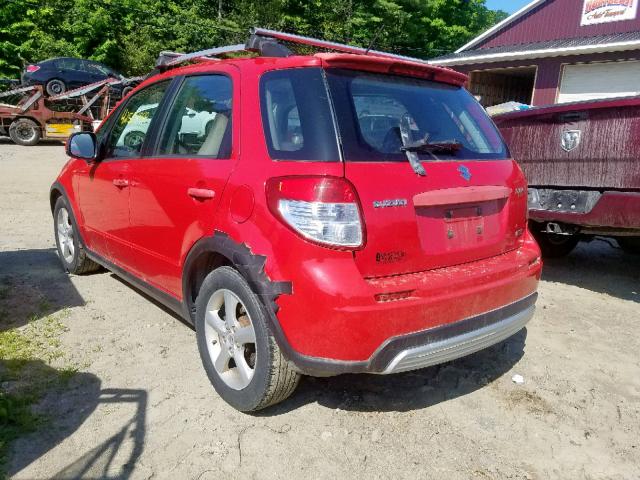 JS2YB417396200709 - 2009 SUZUKI SX4 TOURIN RED photo 3