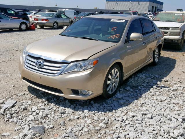 4T1BK3DB7BU373981 - 2011 TOYOTA AVALON BAS GOLD photo 2