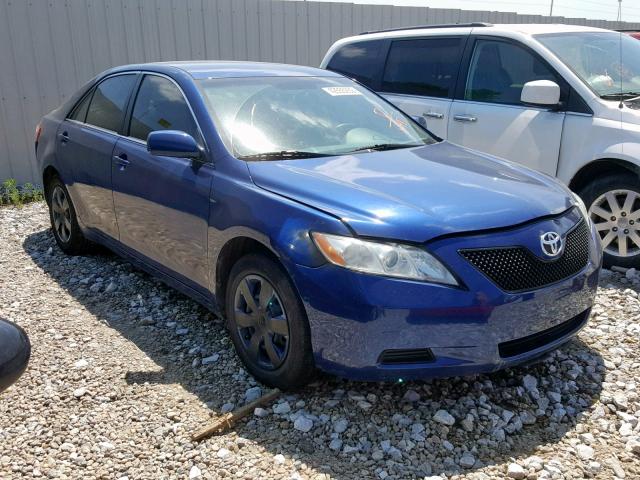 4T1BE46K07U052981 - 2007 TOYOTA CAMRY NEW BLUE photo 1