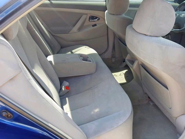 4T1BE46K07U052981 - 2007 TOYOTA CAMRY NEW BLUE photo 6