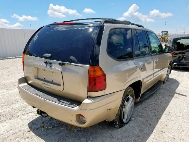 1GKDS13S442282950 - 2004 GMC ENVOY TAN photo 4